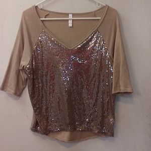 Sequin top
